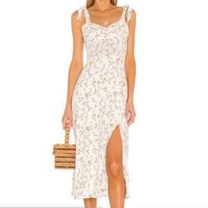 MinkPink Teagan Sweetheart Midi Dress